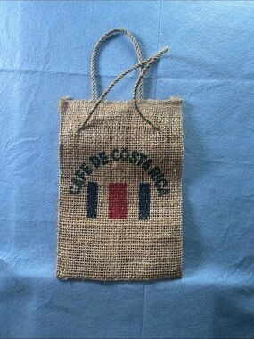 Natural Brown Tote with Tricolor Accent